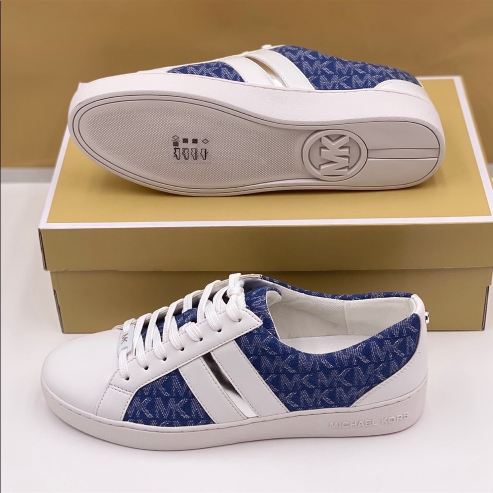 Michael Kors Denim Sneakers - Picture 8 of 8